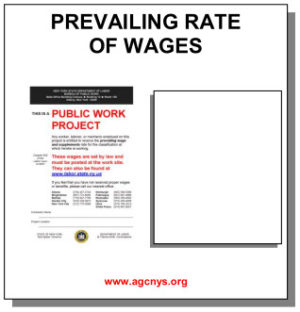 AGC NYS Prevailing Rates Poster